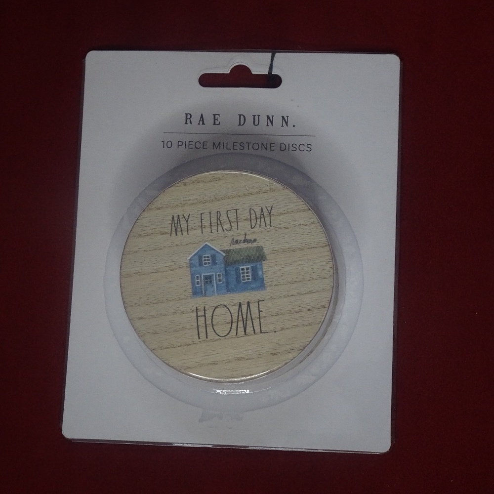 RAE DUNN BABY'S FIRST MILESTONE DISCS